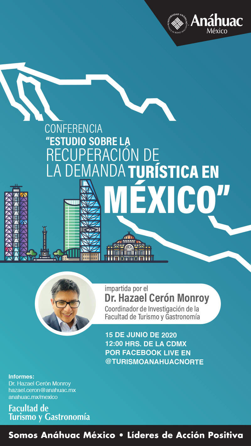 Conferencia Recuperación de la demanda turística en México