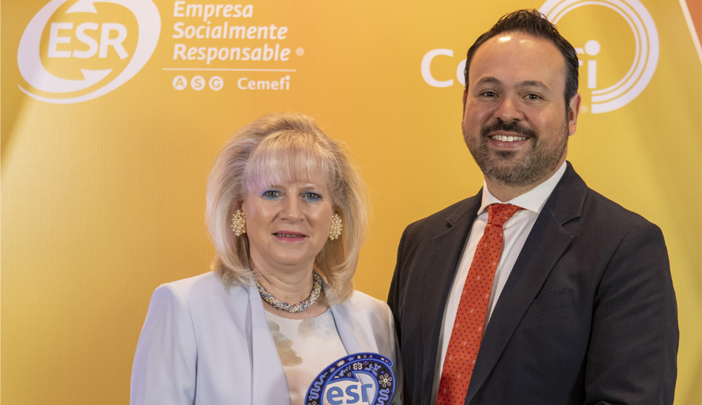 La Universidad Anáhuac México ha sido nuevamente reconocida por su compromiso con la responsabilidad social empresarial al recibir por decimotercer año consecutivo el Distintivo ESR