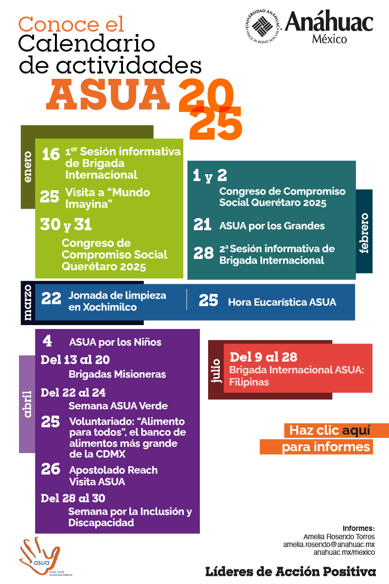 Se parte de las actividades ASUA este semestre