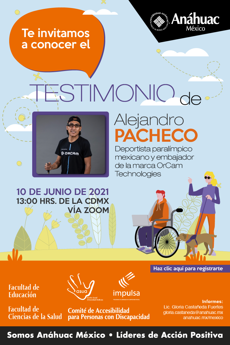 Conoce a Alejandro Pacheco, deportista paralímpico mexicano y embajador de OrCam Technologies