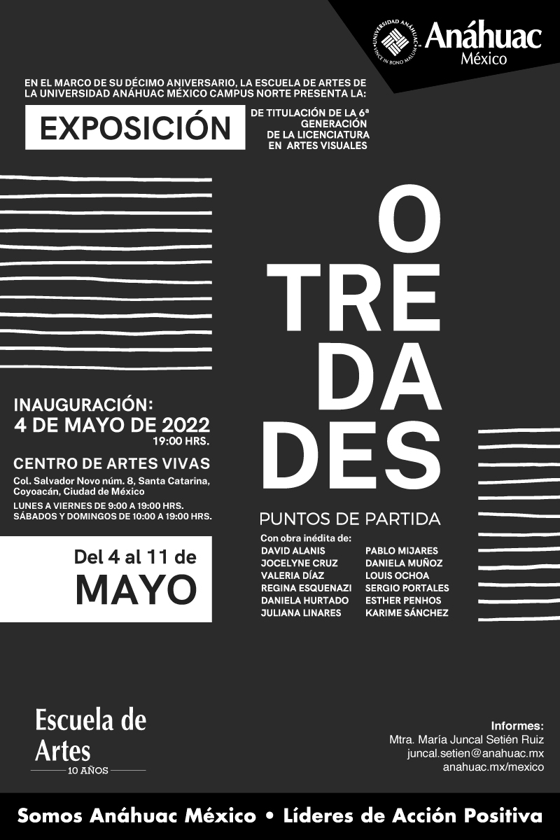 La Escuela de Artes te invita a la exposición "Otredades"