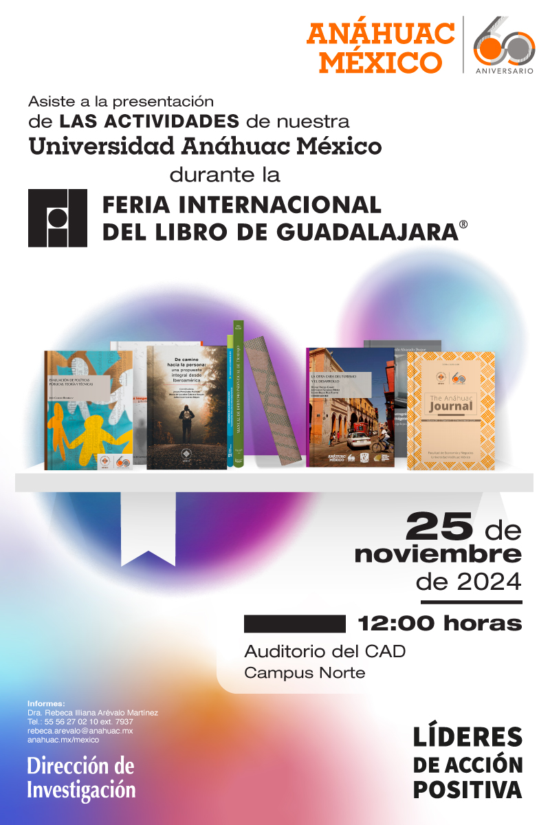 La FIL Guadalajara llega a ti: Conoce las actividades de la Anáhuac y sé parte de esta experiencia