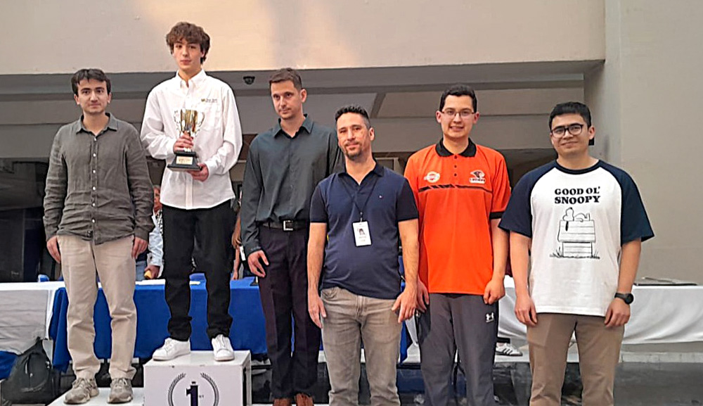Andrey González destaca en Copa Revolución y obtiene el título de Maestro FIDE 