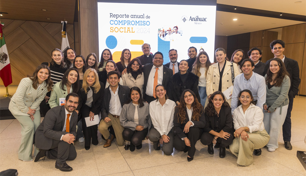 Presentación del Informe Anual de Compromiso Social de la Universidad Anáhuac 2024