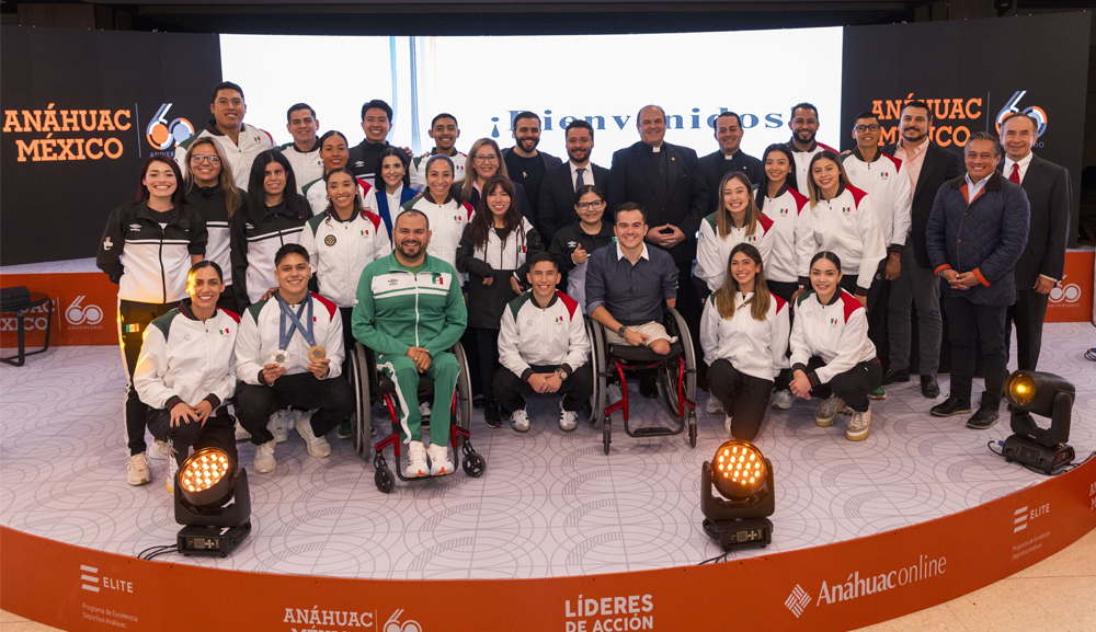 Entrega de reconocimientos a Leones Anáhuac que brillaron en los Juegos de París 2024