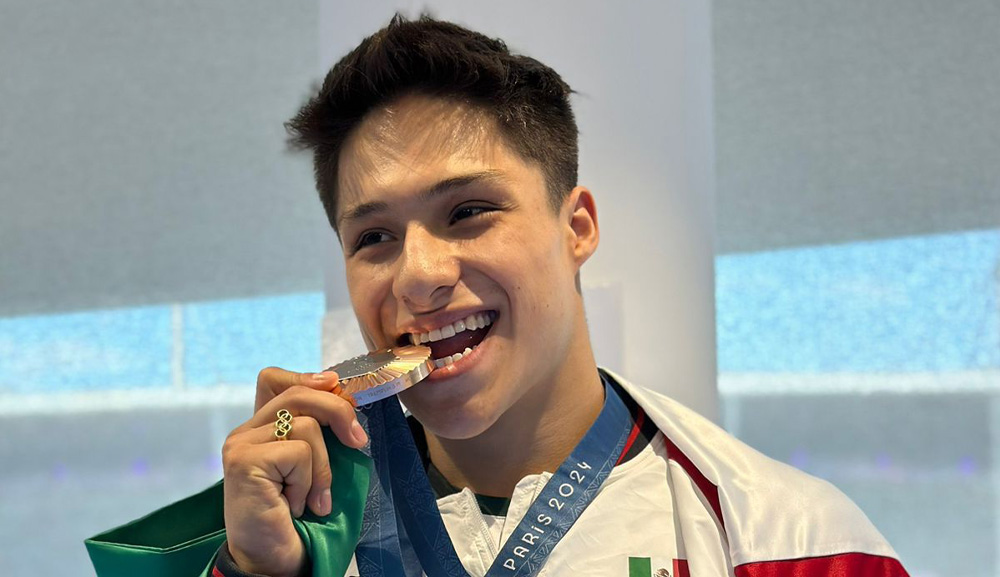 Bronce para México: Osmar Olvera gana segunda medalla en los Juegos de París 2024 