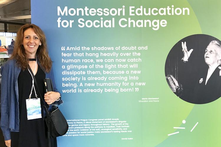 Académica de Educación asiste al Congreso Montessori Education for Social Change en Praga