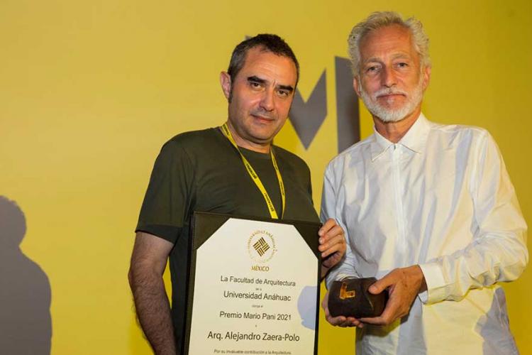 El arquitecto Alejandro Zaera-Polo recibe el Premio Mario Pani 2021