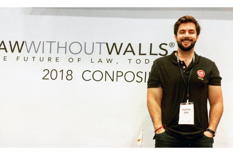 Alumno de Derecho gana el Conposium “Law With Out Walls 2018”