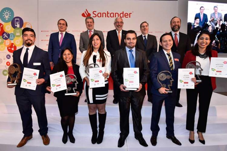 Alumnos de la Anáhuac destacan en el Premio Santander a la Innovación Empresarial