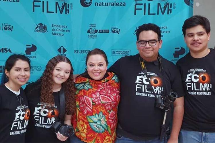 Alumnos de Comunicación se suman a las actividades del festival EcoFilm