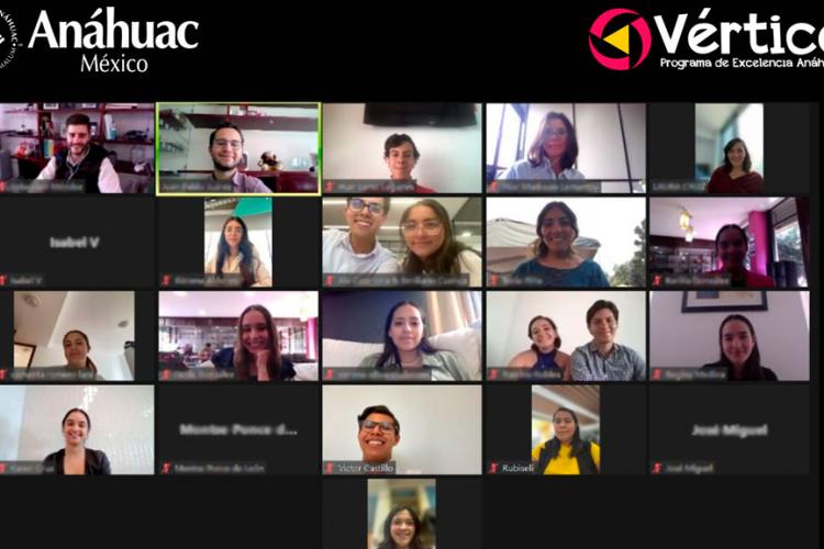  Alumnos de Vértice dialogan con Laura Cruz, Division President de Mastercard