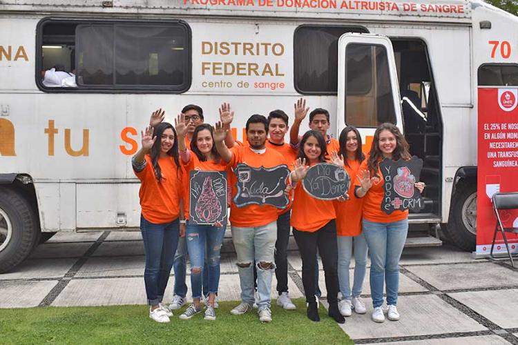ASUA Campus Sur, Dona En Vida y Cruz Roja Mexicana organizan campaña de donación de sangre 
