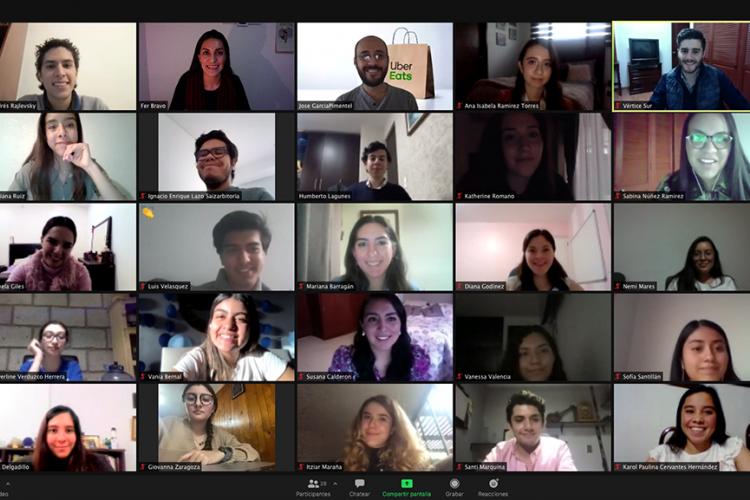 CEO de Uber Eats México dialoga con alumnos de Vértice