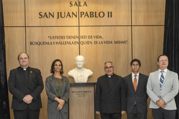 The Anahuac Community celebrates the inauguration of the St. John Paul II Hall