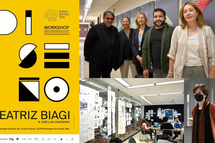 Diseño organiza un workshop internacional junto con la embajada de Italia en México y la Fundación Advento 