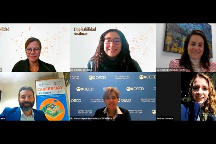 Empleabilidad Anáhuac organiza panel internacional junto a la OIT y la OCDE