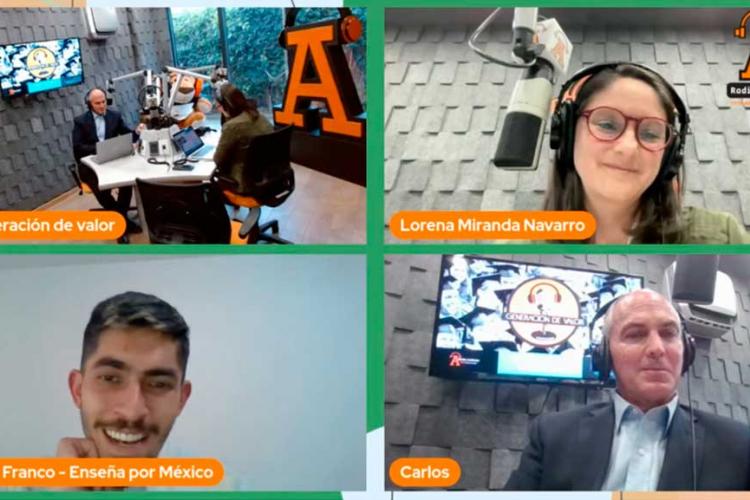 La organización Enseña por México participa en programa de Radio Anáhuac
