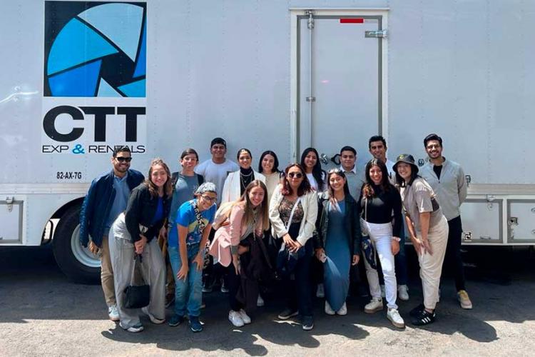Integrantes de Crea Campus Norte y Cancún visitan instalaciones de CTT Exp & Rentals 