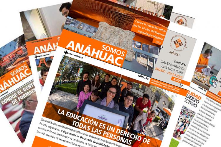 Conoce la más reciente edición del periódico universitario Somos Anáhuac