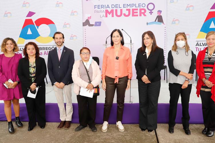 Realizamos con éxito la Feria del Empleo para la Mujer junto a la alcaldía Álvaro Obregón