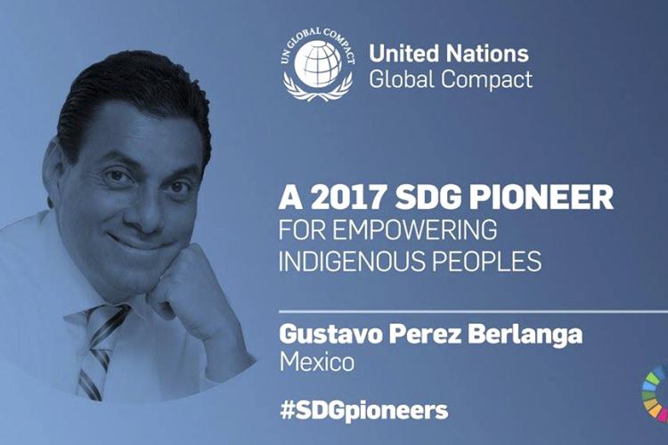 Reconoce Naciones Unidas a nuestro académico Gustavo Pérez como pionero del desarrollo sostenible 