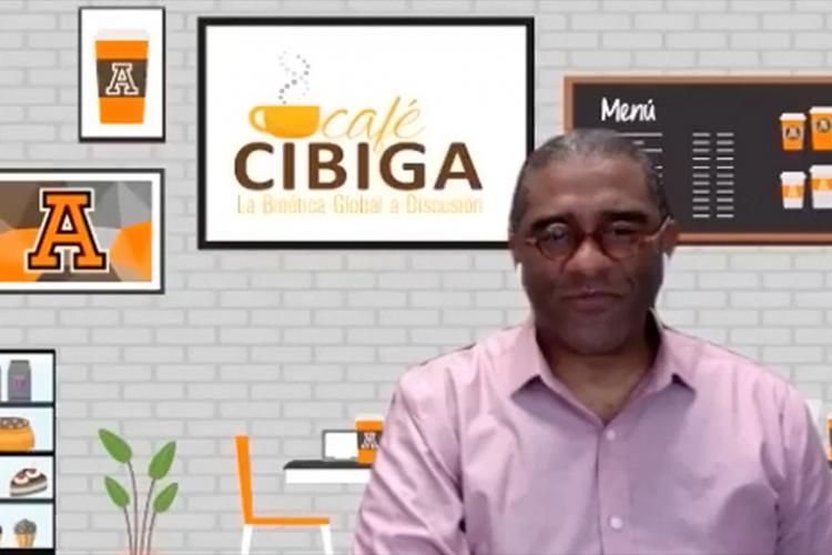 Rodney Reynolds habla en el Café CIBIGA sobre medicina gráfica