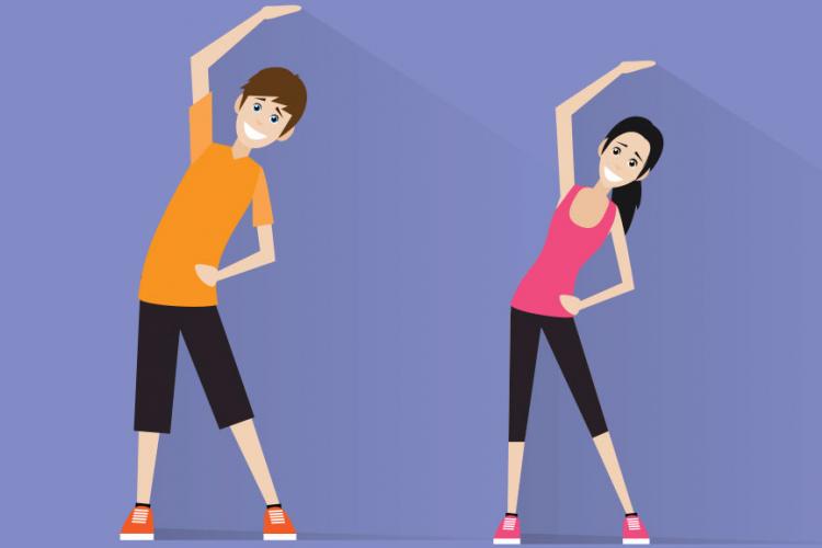 Rutina de ejercicio en casa para que te mantengas activo físicamente