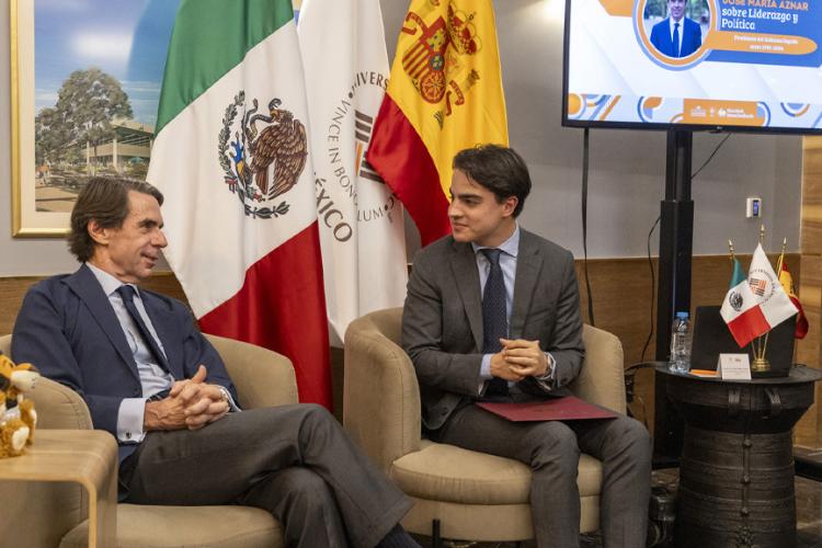 José María Aznar comparte perspectivas sobre Liderazgo y Política en la Universidad Anáhuac