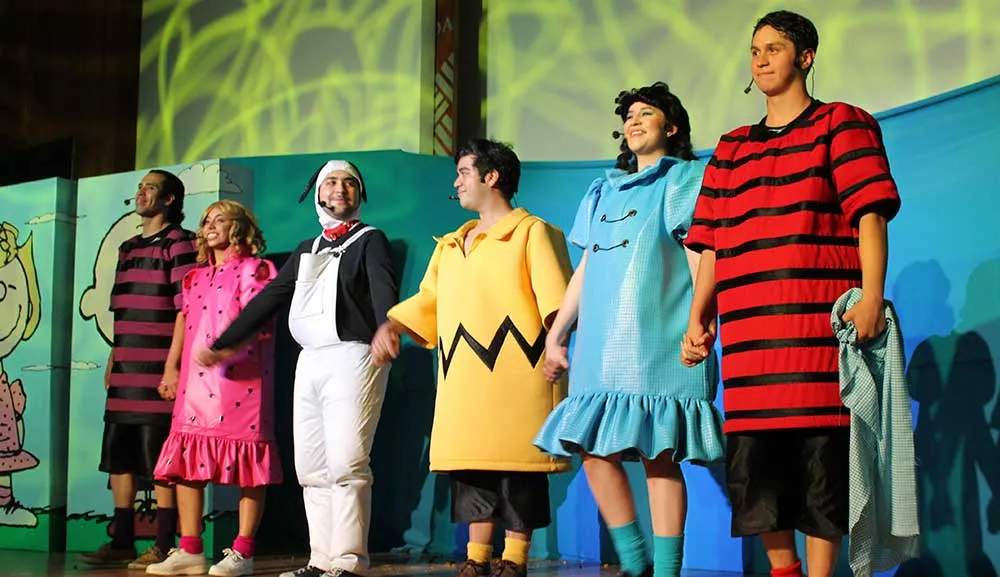 Reciben con calidez el musical Eres bueno, Charlie Brown en nuestro Campus Sur