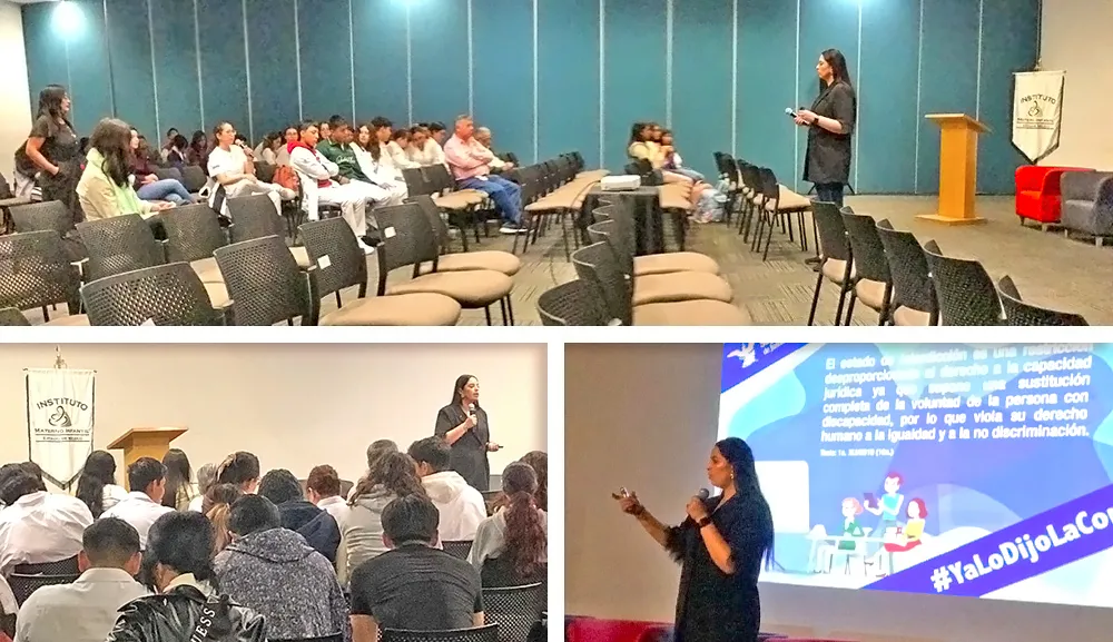 Reflexionamos sobre la dignidad humana en Congreso Bienal del Instituto Materno Infantil