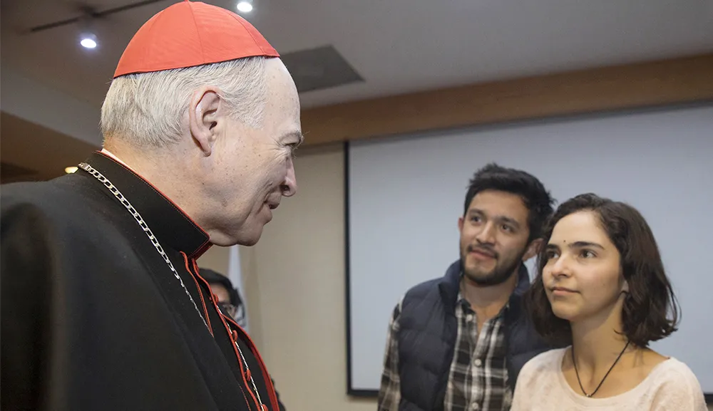 La Comunidad Universitaria dialoga con el Cardenal Carlos Aguiar Retes