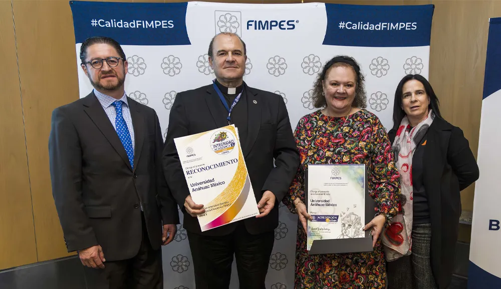 FIMPES awards the Anáhuac two of its highest honors: A7 Accreditation and Level 3 Academic Integrity Distinction