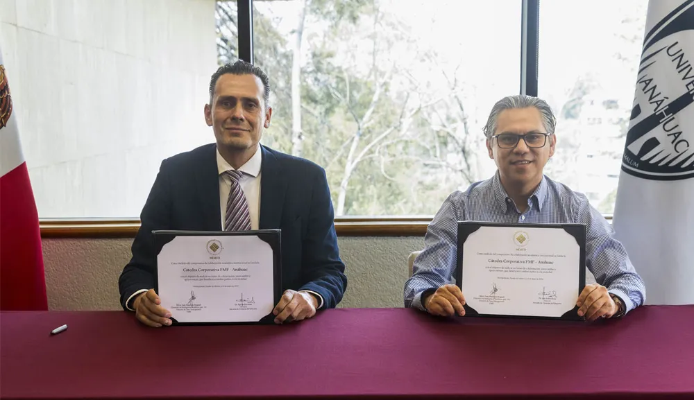 La Escuela de Ciencias del Deporte firma Cátedra Corporativa con la FMF 