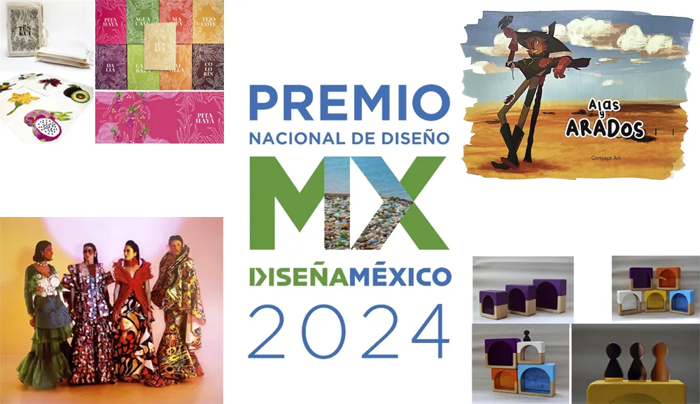 Alumnos de Diseño, finalistas del Premio Nacional de Diseño Diseña México 2024