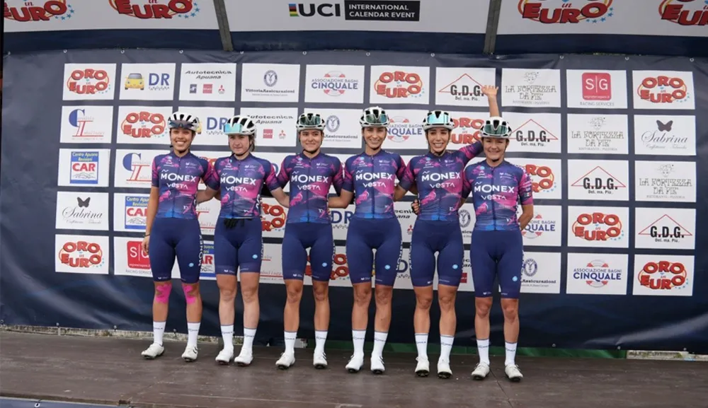 Ciclistas del Programa Elite destacan en su debut de la temporada 2025 en Italia