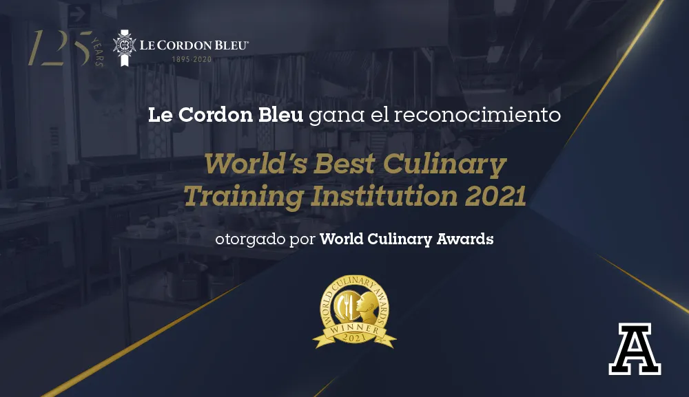 Reconocen a Le Cordon Bleu como mejor instituto de formación culinaria del mundo