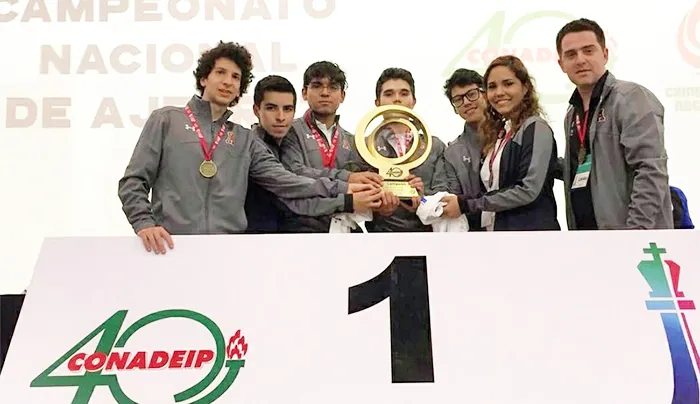 Leones de Ajedrez, Campeones Nacionales de Conadeip 2017