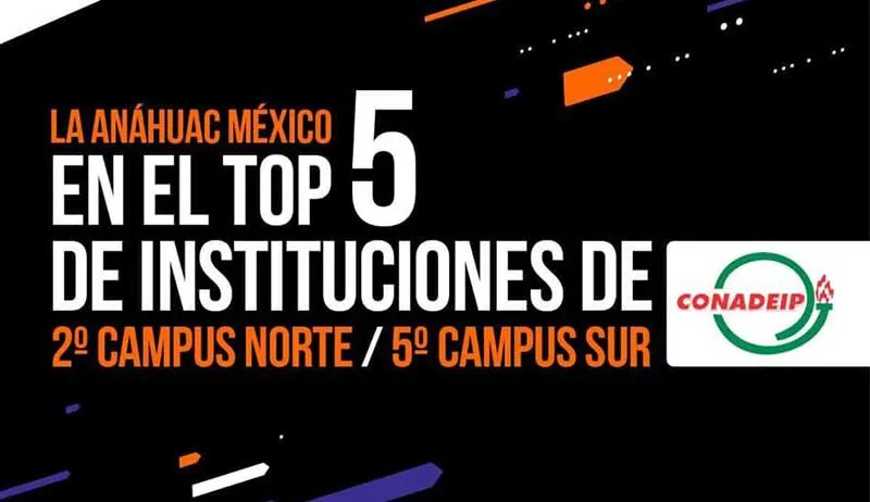 Leones Anáhuac, en el Top 5 de las mejores universidades de Conadeip