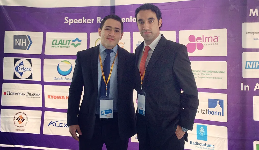 Médicos pasantes participan en el “2nd World Congress on Rare Diseases and Orphan Drugs” 