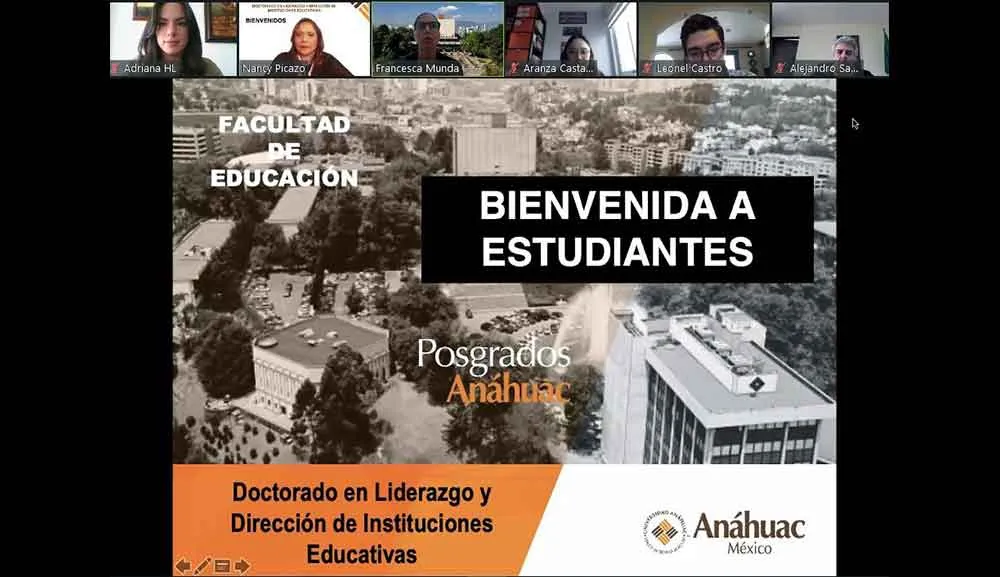 Nueva generación del Doctorado en Liderazgo y Dirección de Instituciones Educativas