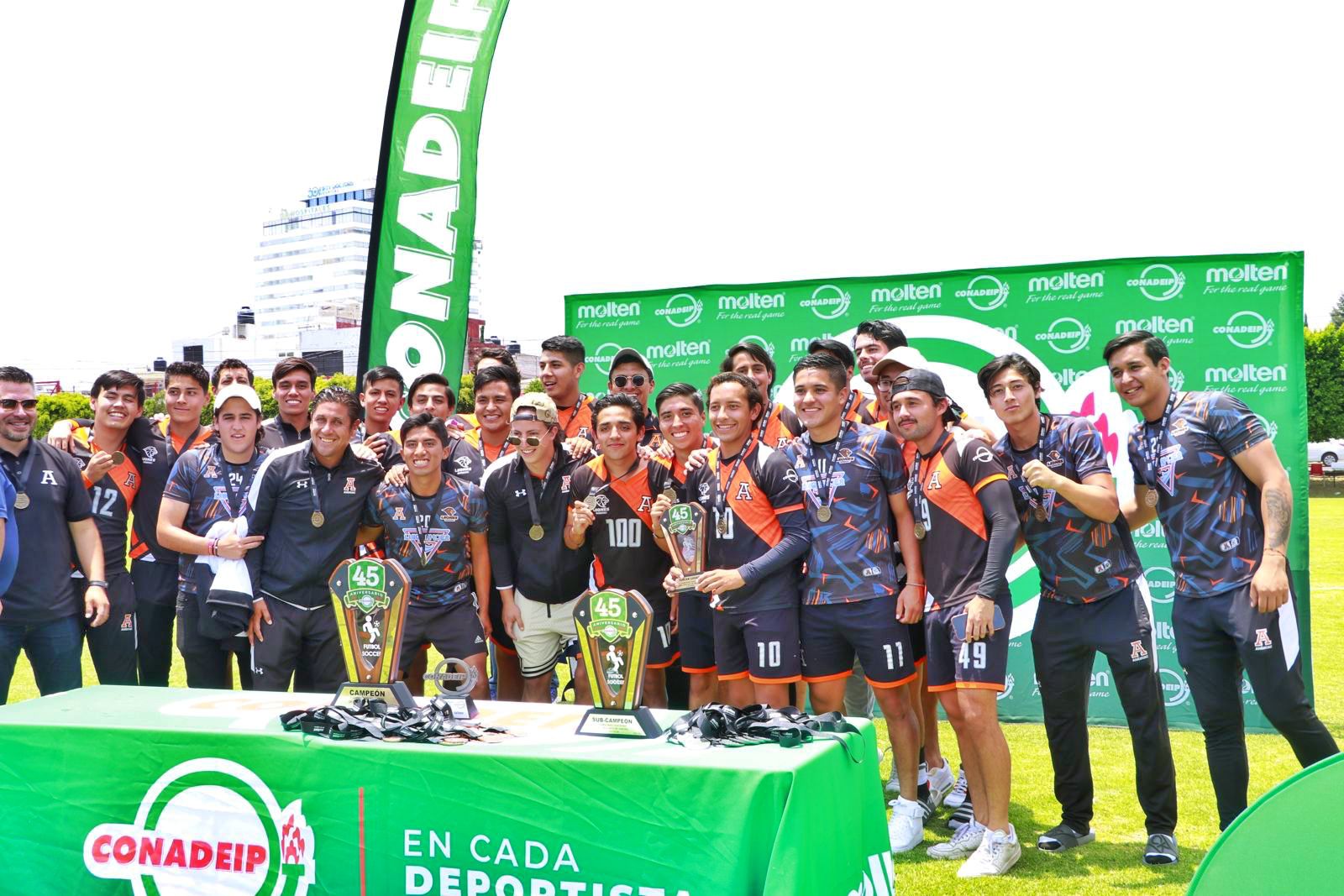 Leones Anáhuac de fútbol soccer hacen historia y logran el ascenso a la  Primera División del CONADEIP | Universidad Anáhuac Puebla