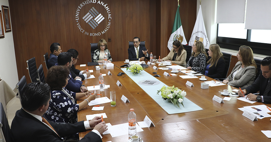 La Universidad Anáhuac y el Tribunal de Justicia Administrativa de Puebla desarrollan un plan de vinculación interinstitucional