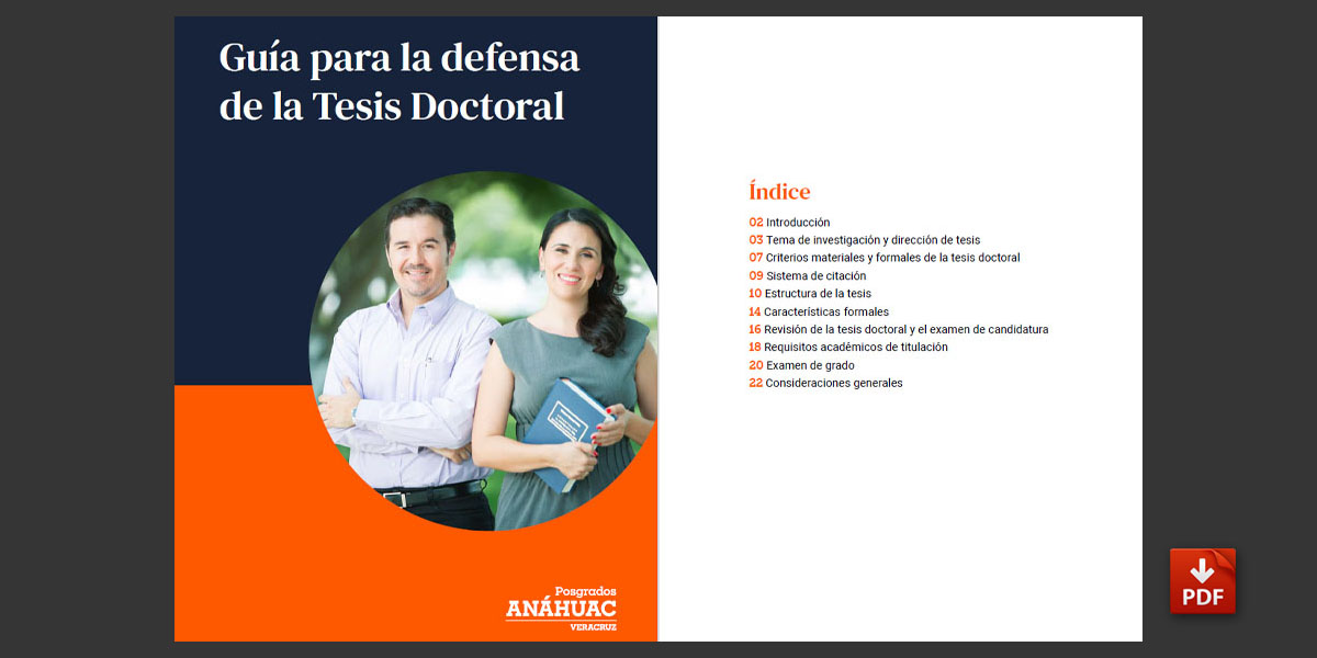 Guía para la defensa de la Tesis Doctoral