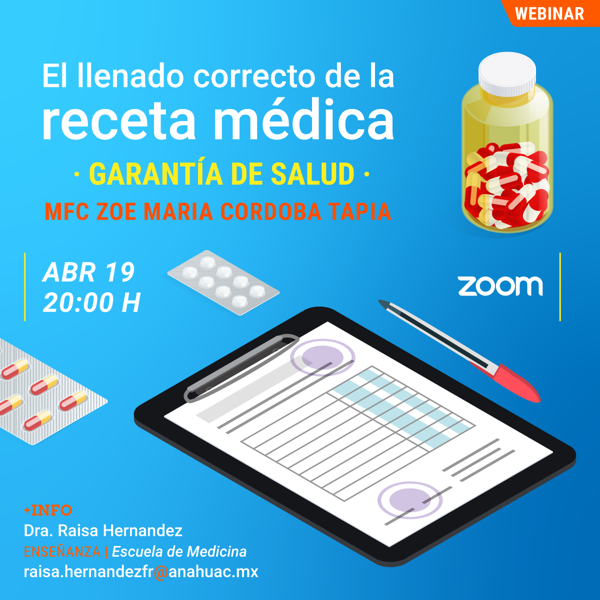 El Llenado Correcto de la Receta Médica: Garantía de Salud | Universidad  Anáhuac Veracruz