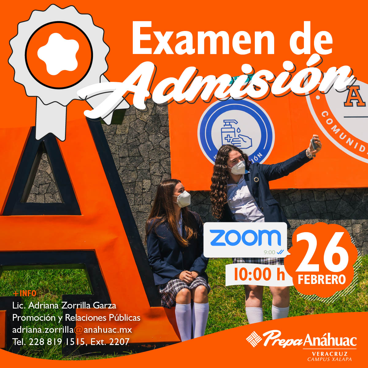 Examen de Admisión Online Campus Xalapa