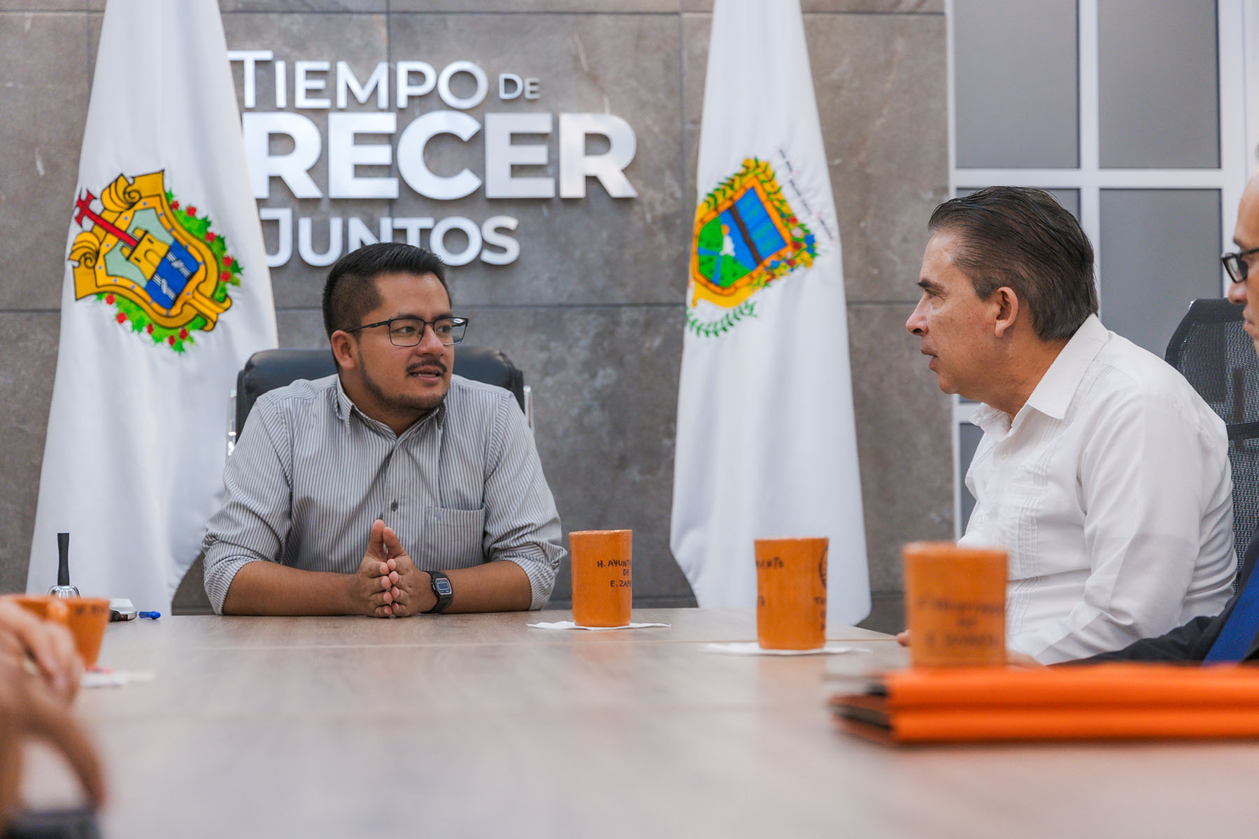 1 / 13 - Firma de Convenio con el H. Ayuntamiento de Emiliano Zapata