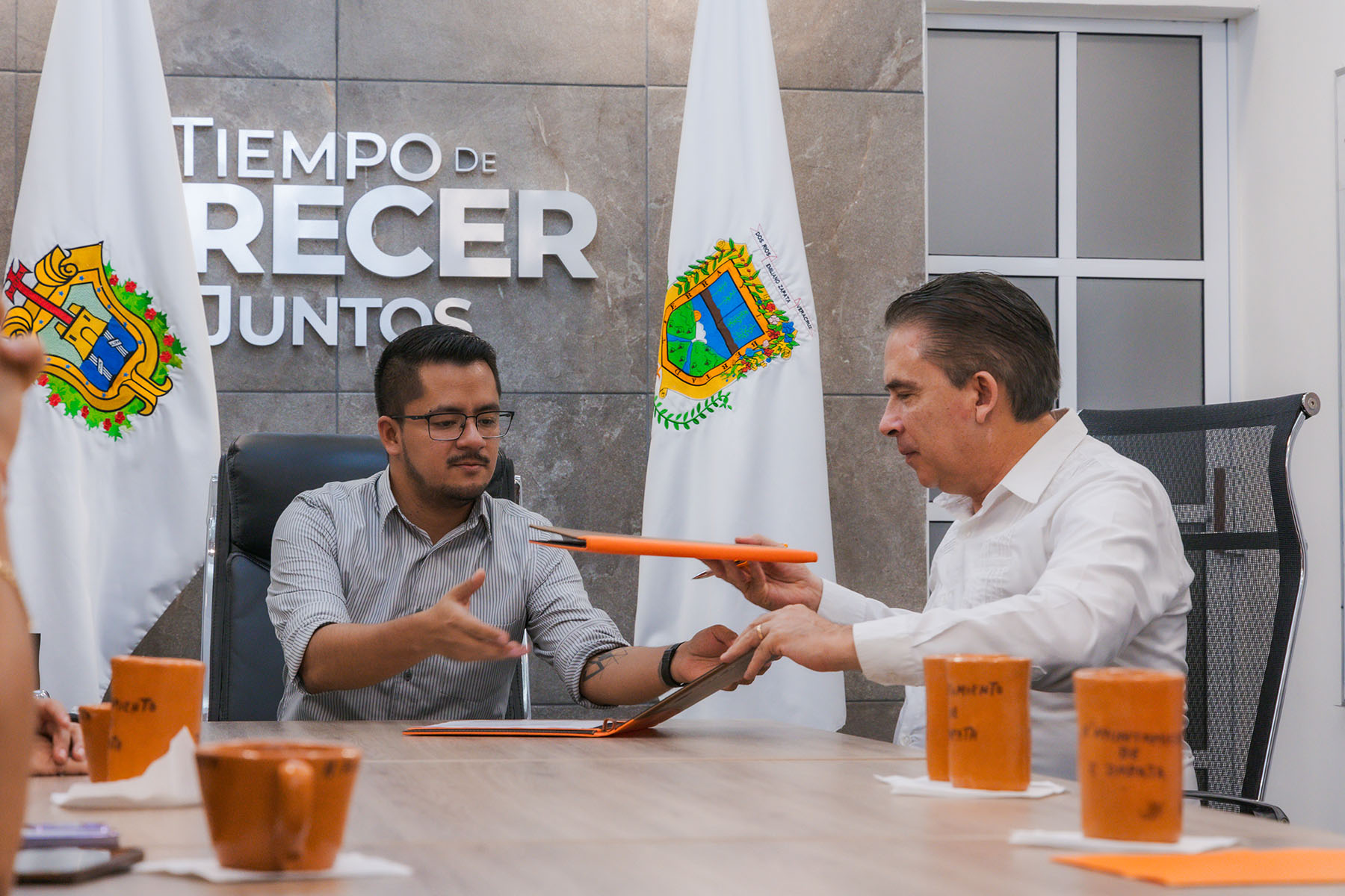 7 / 13 - Firma de Convenio con el H. Ayuntamiento de Emiliano Zapata