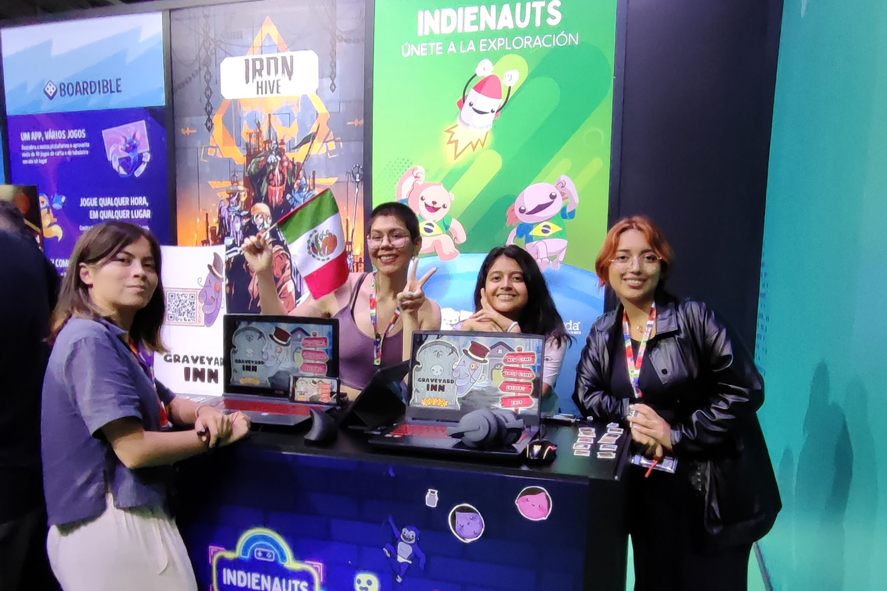 4 / 10 - Alumnas de Animación Digital Participan en la Game Jam Plus en Río de Janeiro Brasil