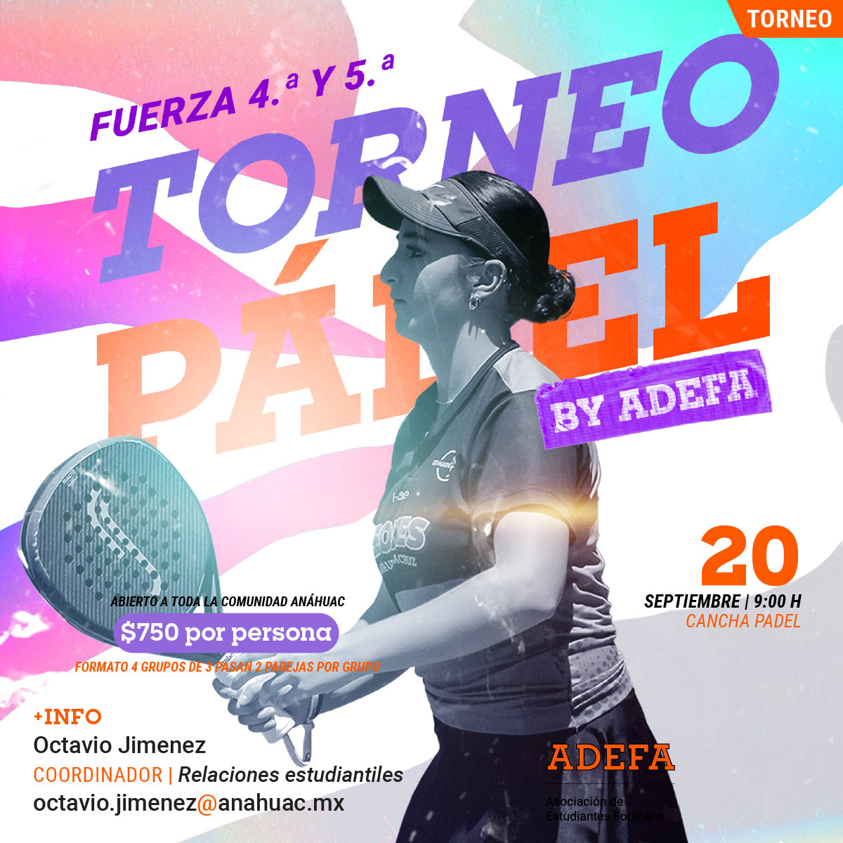 Torneo de Pádel ADEFA